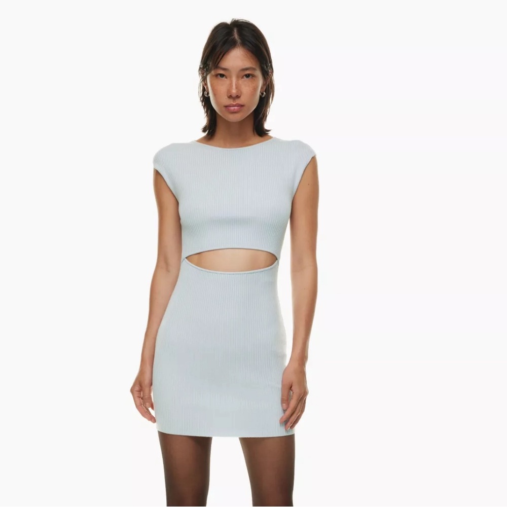 Wilfred “aritzia”
Cutout Knit Mini Dress small